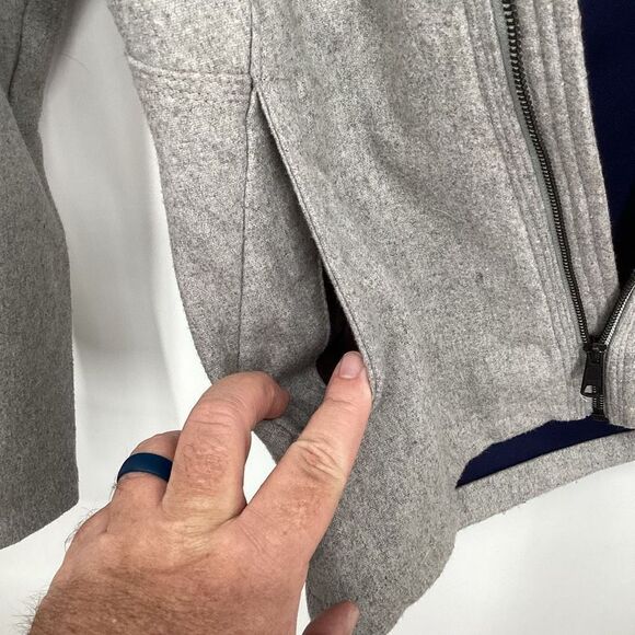 Ladies Mountain Khakis Walker Hooded Jacket XS gray - Picture 4 of 9